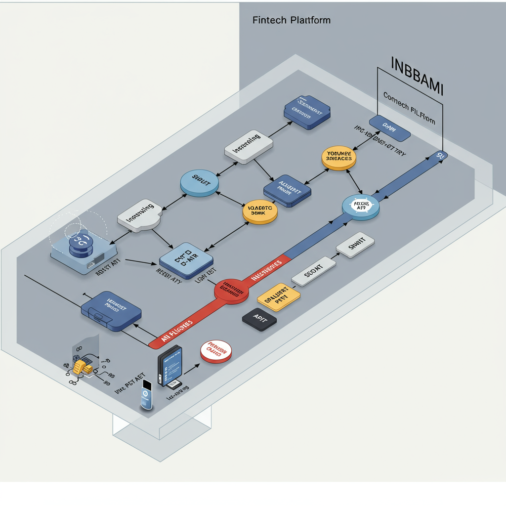 모듈과 경로로 구성된 기술 시스템 구조도