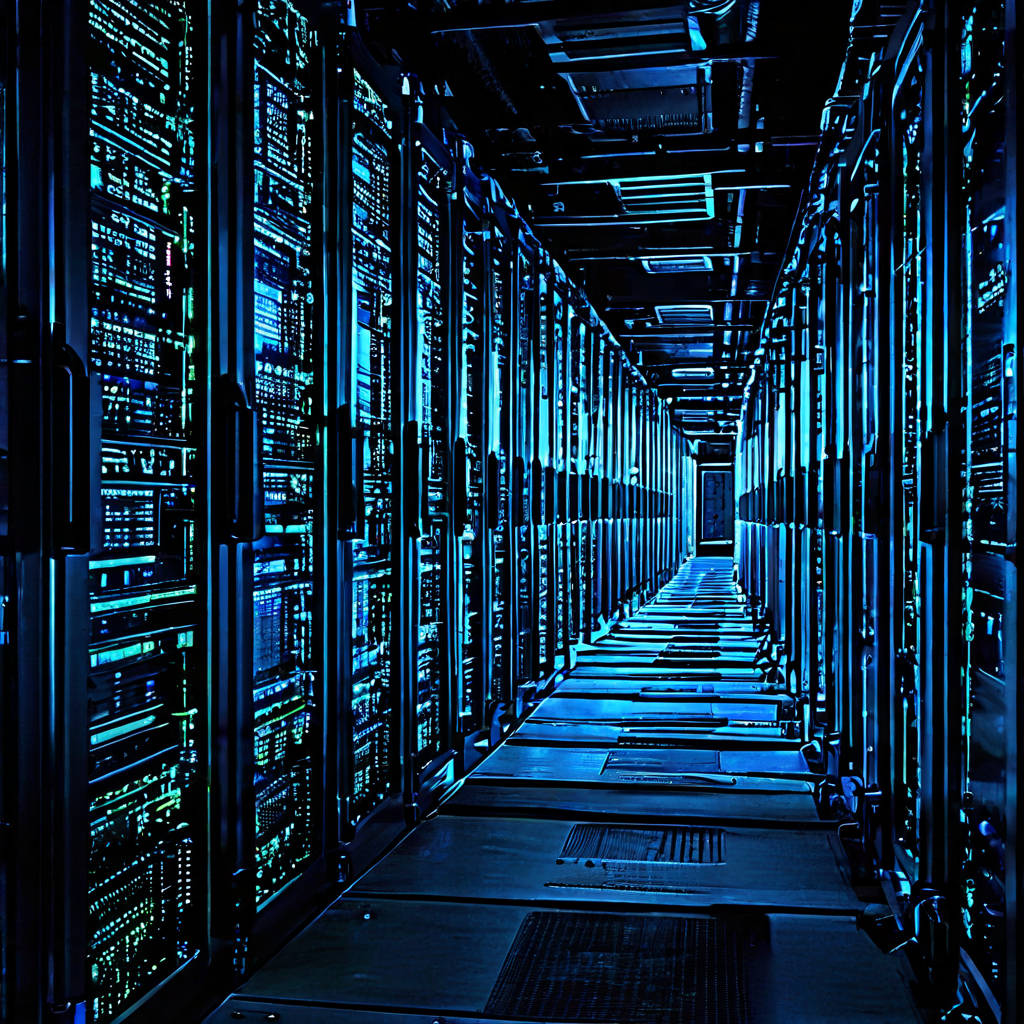 로그 파일 데이터가 급격히 증가하여 서버 저장 공간을 빠르게 차지하고 하드 드라이브 용량이 가득 차는 위기 상황을 시각적으로 표현한 이미지입니다.