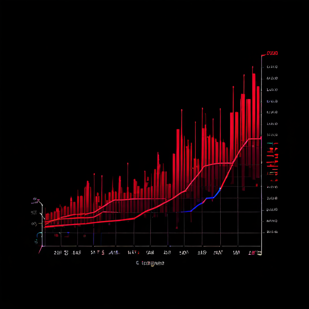 CPU 사용량 그래프에서 샘플링 간격 누락으로 인해 시스템 진단 라인에는 보이지 않는 갑작스러운 레드 스파이크가 발생한 상황을 나타내는 모니터 화면입니다.