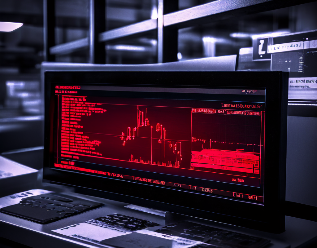 실행이 실패한 배치 작업에 대한 지연된 경고 알림이 서버 대시보드에 빨간색 경고 심볼로 늦게 도착하는 상황을 나타내는 이미지입니다.